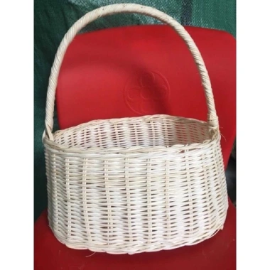 Giỏ cắm hoa thật hoa sáp thơm, giỏ mây viền trắng - Chỉ 10.000₫, ưu đãi siêu giá
