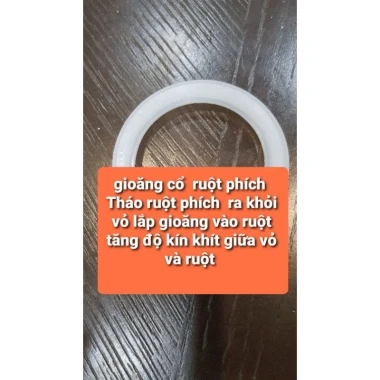 Gioăng cổ ruột phích Rạng Đông 2L, 3.2L - Chất lượng cao, Giá chỉ 14000đ! 3 Gioăng cổ ruột phích Rạng Đông 2L, 3.2L - Chất lượng cao, Giá chỉ 14000đ! 3
