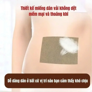 (GÓI 50 )Miếng Dán Ngải Cứu Giảm Đau Vai Gáy, Cột Sống, Đau Lưng, Thần Kinh Tọa, Tê Tay Chân Cao Dán(mã 995) 5