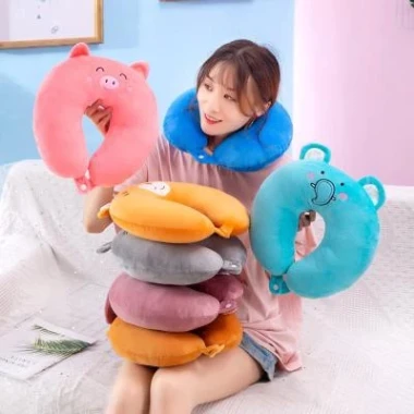 Gối Chữ U Hình Cute Văn Phòng Du Lịch - Giảm 18% Còn 42000đ 3