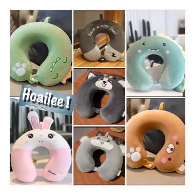 Gối Chữ U Hình Cute Văn Phòng Du Lịch - Giảm 18% Còn 42000đ 9