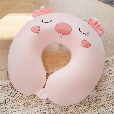 Gối Chữ U Hình Cute Văn Phòng Du Lịch - Giảm 18% Còn 42000đ 58