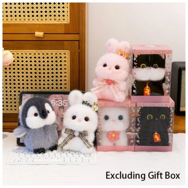 Gối Thú Nhồi Bông MONS, Búp Bê Đồng Hành Sang Trọng Bằng Hương Liệu, Mèo Kawaii Siêu Mềm 15cm Sang Trọng Búp Bê Móc Khóa Bàn Làm Việc 3