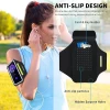 Haissky Túi Đựng Điện Thoại Có Khóa Kéo Đeo Cánh Tay Cho iphone 15 14 13 12 11 pro max samsung s23 ultra xiaomi hauwei oppo vivo 7