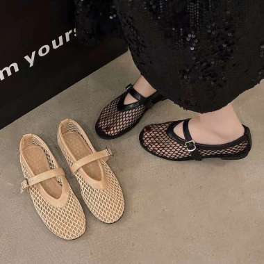 (Hàng Có Sẵn ) Bệt Lưới Mềm Êm Thoáng Chân Bệt Búp Bê Hottrend 2.025 hợp đi chơi , đi du lịch , .... FullBox QCCC V900