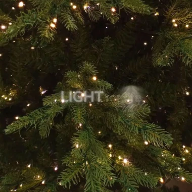 HÀNG NOEL Đèn LED rễ cây xương cá 8 chế độ nháy 20-30M vàng đủ màu quấn cây trang trí lễ giáng sinh 4