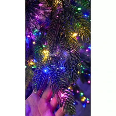 HÀNG NOEL Đèn LED rễ cây xương cá 8 chế độ nháy 20-30M vàng đủ màu quấn cây trang trí lễ giáng sinh 5