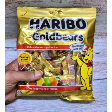 Haribo Túi Vàng 200g Goldbear Gummy Kẹo Dẻo Gấu HALAL – Giá chỉ 93.700 VNĐ 4