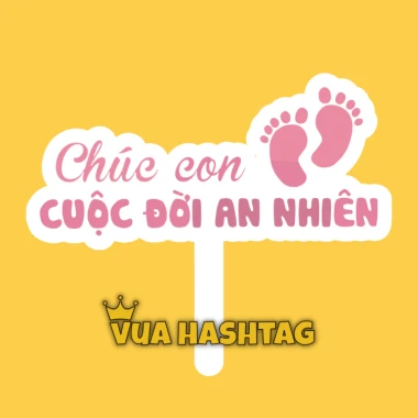 Hashtag Sinh Nhật Cho Bé Gái Bé Trai Cầm Tay - Giảm 8190 còn 6500 VND - Vua Hashtag 18 Hashtag Sinh Nhật Cho Bé Gái Bé Trai Cầm Tay - Giảm 8190 còn 6500 VND - Vua Hashtag 18