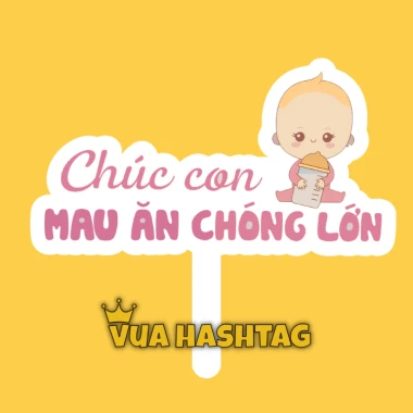 Hashtag Sinh Nhật Cho Bé Gái Bé Trai Cầm Tay - Giảm 8190 còn 6500 VND - Vua Hashtag 19 Hashtag Sinh Nhật Cho Bé Gái Bé Trai Cầm Tay - Giảm 8190 còn 6500 VND - Vua Hashtag 19