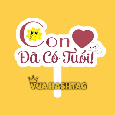 Hashtag Sinh Nhật Cho Bé Gái Bé Trai Cầm Tay - Giảm 8190 còn 6500 VND - Vua Hashtag 22 Hashtag Sinh Nhật Cho Bé Gái Bé Trai Cầm Tay - Giảm 8190 còn 6500 VND - Vua Hashtag 22