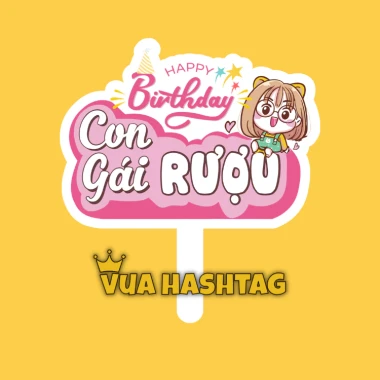 Hashtag Sinh Nhật Cho Bé Gái Bé Trai Cầm Tay - Giảm 8190 còn 6500 VND - Vua Hashtag 23 Hashtag Sinh Nhật Cho Bé Gái Bé Trai Cầm Tay - Giảm 8190 còn 6500 VND - Vua Hashtag 23
