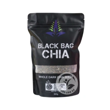 Hạt Chia Đen Úc 500g Nguyên Hạt - Black Bag - Giá Chỉ 85.000đ, Cam Kết Chất Lượng 3