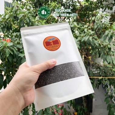 Hạt Chia Út Nô Trương Hùng 100g Nguyên Chất Tự Nhiên - Giảm Cân, Da Đẹp, Thanh Lọc Cơ Thể