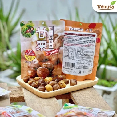 Hạt dẻ hấp tách vỏ Organic Venuta House 150g - Thơm ngon, giàu dinh dưỡng, giảm giá còn 80,000 VND