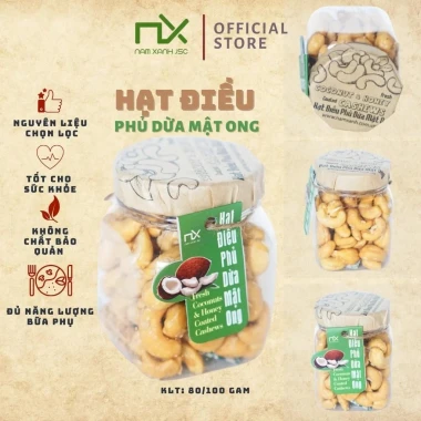 Hạt Điều Phủ Dừa Mật Ong Giảm Cân - Cashew Nuts Tasty Giá Tốt Chỉ 66800đ 10 Hạt Điều Phủ Dừa Mật Ong Giảm Cân - Cashew Nuts Tasty Giá Tốt Chỉ 66800đ 10
