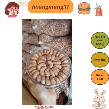 Hạt điều rang muối hạt lớn loại 1, giòn rụm không sâu, ưu đãi 135.600 VNĐ 1KG 3
