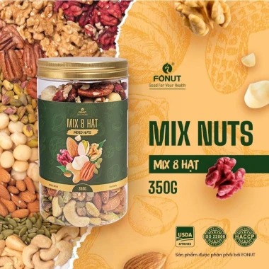 Hạt dinh dưỡng mix 8 loại Fonut 500g - Ngũ cốc cho bà bầu, mẹ bỉm tăng sữa, giá chỉ 319k 7