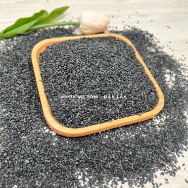 Hạt mè đen quê 250g - Hạt sống, vừng đen, xuất hoá đơn, giá ưu đãi 35k