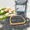 Hạt mè đen quê 250g - Hạt sống, vừng đen, xuất hoá đơn, giá ưu đãi 35k 5