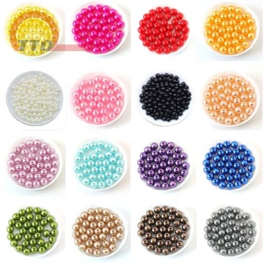 Hạt Ngọc Trai Nhựa 100g Trang Trí Oản Hoa Handmade Giá Cực Sốc 25k 3