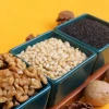Hạt Thông, Óc Chó, Mè Đen, Dinh Dưỡng Tự Nhiên, Hỗ Trợ Tóc Khỏe, Tết 2.026 – Nuts Mix, The Nuts Valley – KL Cả Bì 2