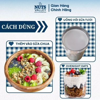Hạt Thông, Óc Chó, Mè Đen, Dinh Dưỡng Tự Nhiên, Hỗ Trợ Tóc Khỏe, Tết 2.026 – Nuts Mix, The Nuts Valley – KL Cả Bì 5