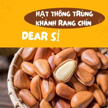 Hạt Thông Rang 1 Hạt To Đều - Giàu Dinh Dưỡng, Túi 100g-250g-500g-1kg Giá Sỉ 130k Ưu đãi