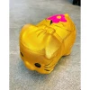 Heo đất giá rẻ màu vàng không kim tuyến - 3 size (nhỏ vừa to), may mắn tài lộc 5