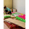 Heo đất giá rẻ màu vàng không kim tuyến - 3 size (nhỏ vừa to), may mắn tài lộc 6