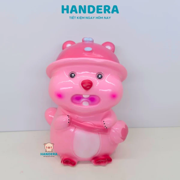 Hình ảnh sản phẩm Heo đất ống tiết kiệm tiền Loopy size nhỏ đáng yêu, giảm giá tới 54.000