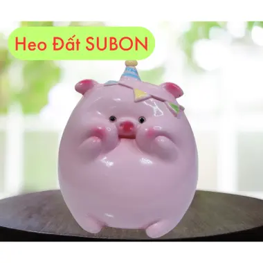 Heo Đất Tiết Kiệm Sinh Nhật HEO PARTY C19xD15xR13 Giá Rẻ 55k Tiệm Heo Soda 14
