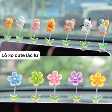 Hình Trang Trí Lò Xo Lắc Lư Decor Xe Hơi, Xe Máy - Siêu Dễ Thương Giảm 22% Chỉ 9900đ 2 Hình Trang Trí Lò Xo Lắc Lư Decor Xe Hơi, Xe Máy - Siêu Dễ Thương Giảm 22% Chỉ 9900đ 2