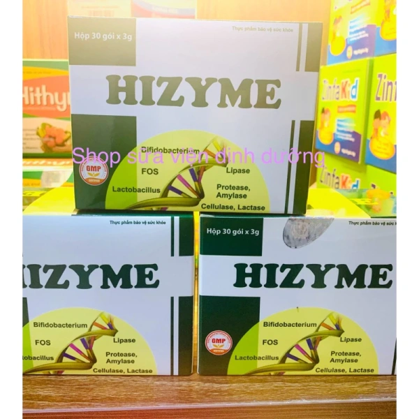 Hình ảnh sản phẩm HIZYME Probiotic Hỗ Trợ Tiêu Hoá, Bổ Sung Lợi Khuẩn Đường Ruột, Giảm Đầy Đói, Giá 165.000
