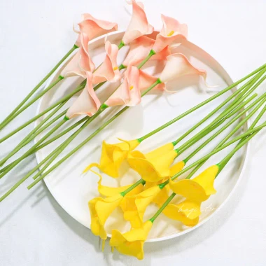 Hoa giả rum PU cao cấp 34cm - Decor phòng & phụ kiện chụp ảnh, giảm còn 9.750 3