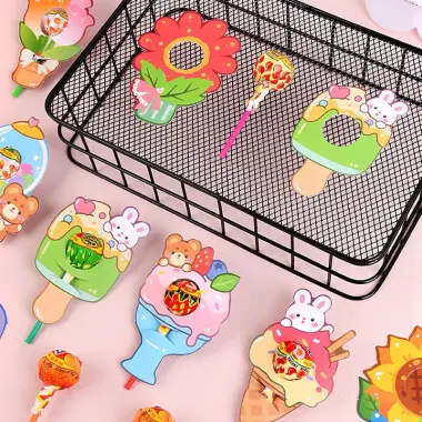 Hoa Kẹo Mút Quà Tặng Lễ Hội - Set Thẻ Cắm Kẹo Hai Mặt Giảm Giá CỰC SỐC 39k 5 Hoa Kẹo Mút Quà Tặng Lễ Hội - Set Thẻ Cắm Kẹo Hai Mặt Giảm Giá CỰC SỐC 39k 5