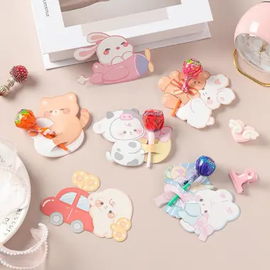 Hoa Kẹo Mút Quà Tặng Lễ Hội - Set Thẻ Cắm Kẹo Hai Mặt Giảm Giá CỰC SỐC 39k 10 Hoa Kẹo Mút Quà Tặng Lễ Hội - Set Thẻ Cắm Kẹo Hai Mặt Giảm Giá CỰC SỐC 39k 10