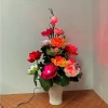 Hoa Mộc Lan Decor 15 bông - Chậu trang trí có đèn phát sáng, giá ưu đãi 625k 2