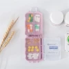 Hộp Đựng Thuốc Chia Ngăn Rơm Lúa Mạch Chống Ẩm Tiện Dụng Du Lịch Giá Rẻ 7