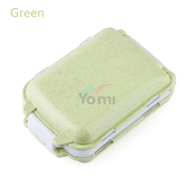 Hộp Đựng Thuốc Chia Ngăn Rơm Lúa Mạch Chống Ẩm Tiện Dụng Du Lịch Giá Rẻ 13