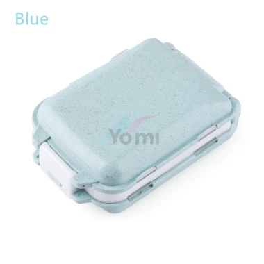 Hộp Đựng Thuốc Chia Ngăn Rơm Lúa Mạch Chống Ẩm Tiện Dụng Du Lịch Giá Rẻ 14