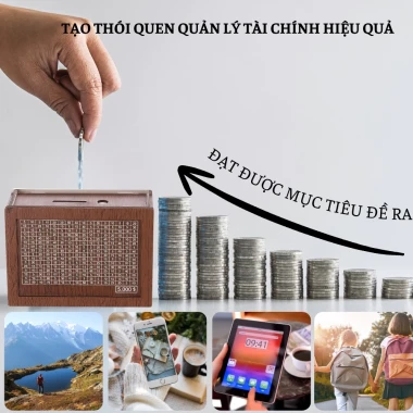 Hộp gỗ tiết kiệm tiền hàng ngày tặng thẻ mục tiêu và kèm bút giúp tiết kiệm dễ dàng hơn 9