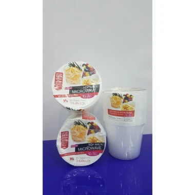 Hộp Nhựa Tròn 700ml Microwave Thuận Lợi - Combo 10 Hộp Giá Rẻ 21000đ 2
