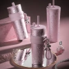 [Hộp Quà Hỏa Tốc] Bình giữ nhiệt Queen inox 316L Phủ Sứ dung tích 710ml, Fan House ly giữ nhiệt 2