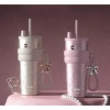 [Hộp Quà Hỏa Tốc] Bình giữ nhiệt Queen inox 316L Phủ Sứ dung tích 710ml, Fan House ly giữ nhiệt 3