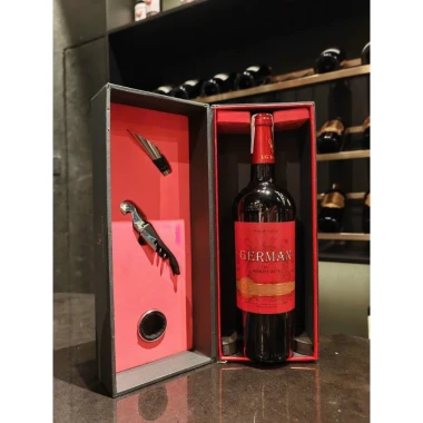 Hộp rượu vang cao cấp kèm bộ phụ kiện - túi giấy - Giá ưu đãi 210.000 4