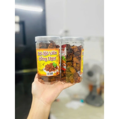 Hũ 320g Khô Bò Viên Hồng Ngự Cao Cấp - Đậm Đà, Ăn Cực Cuốn, Giá 133.000 VND