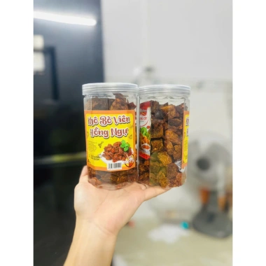 Hũ 320g Khô Bò Viên Hồng Ngự Cao Cấp - Đậm Đà, Ăn Cực Cuốn, Giá 133.000 VND