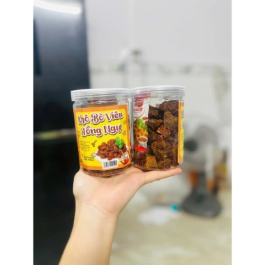 Hũ 320g Khô Bò Viên Hồng Ngự Cao Cấp - Đậm Đà, Ăn Cực Cuốn, Giá 133.000 VND