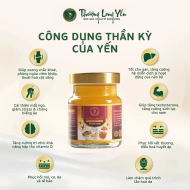 Hũ Lẻ Yến Chưng Sẵn Vị Hạt Sen, 6g Yến Sào Khánh Hoà Yến Nguyên Chất Cao Cấp Thượng Long Yến 5 Hũ Lẻ Yến Chưng Sẵn Vị Hạt Sen, 6g Yến Sào Khánh Hoà Yến Nguyên Chất Cao Cấp Thượng Long Yến 5
